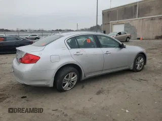 2011 Infiniti G37 x with VIN JN1CV6AR6BM354103, listed as a Copart auction lot 43515065 with 134,121 mi miles and Salvage Title. Bid and sale history available at DreamBid. Image 3.