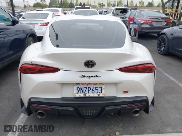 2024 Toyota Supra 3.0 with VIN WZ1DB0G09RW068052, listed as a IAAI auction lot 42164218 with 8,694 mi miles and . Bid and sale history available at DreamBid. Image 17.