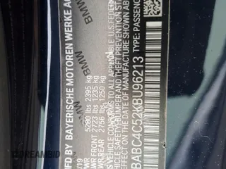 2019 BMW 8 Series M850i xDrive with VIN WBABC4C52KBU96213, listed as a Copart auction lot 76361744 with 25,219 mi miles and Non Repairable. Bid and sale history available at DreamBid. Image 13.