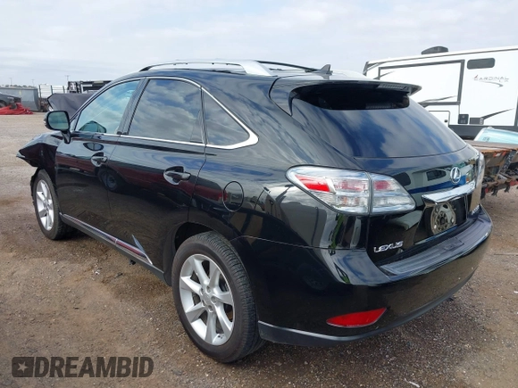 2010 Lexus RX 350 with VIN 2T2ZK1BA4AC016914, listed as a IAAI auction lot 42087707 with Not Provided miles and . Bid and sale history available at carsss.com. Image 3.