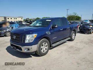 2017 Nissan Titan SV z VIN 1N6AA1E58HN514055, wystawiony jako Copart lot #52192245 z przebiegiem 82 445 mil mil oraz Czysty tytuł • Clean title. Historia ofert i sprzedaży dostępna na DreamBid. Obrazek 1.