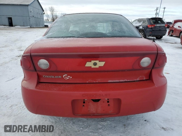 2004 Chevrolet Cavalier with VIN 1G1JC52F547341362, listed as a Copart auction lot 42450755 with 204,789 mi miles and Clean Title. Bid and sale history available at DreamBid. Image 6.