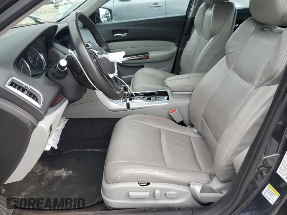 2015 Acura TLX Technology with VIN 19UUB2F54FA020105, listed as a Copart auction lot 57298795 with 104,064 mi miles and Clean title. Bid and sale history available at DreamBid. Image 7.