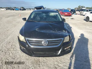 2010 Volkswagen CC Sport with VIN WVWNN7ANXAE553026, listed as a Copart auction lot 81978474 with 0 mi miles and Salvage Title. Bid and sale history available at carsss.com. Image 5.