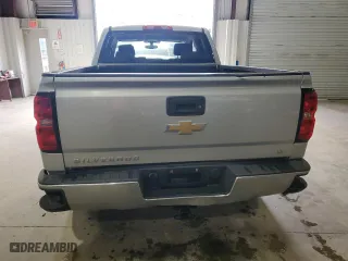 2018 Chevrolet Silverado 1500 LT with VIN 1GCVKREC5JZ355587, listed as a Copart auction lot 46615035 with 107,413 mi miles and Salvage Title. Bid and sale history available at carsss.com. Image 6.