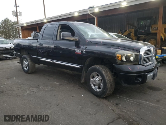 2009 Dodge Ram 2500 Laramie with VIN 3D7KS28L19G532529, listed as a Copart auction lot 49298255 with 156,833 mi miles and Salvage Title. Bid and sale history available at carsss.com. Image 4.