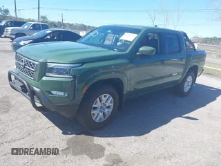 2022 Nissan Frontier SV with VIN 1N6ED1EJ2NN632457, listed as a IAAI auction lot 41694079 with 64,506 mi miles and . Bid and sale history available at DreamBid. Image 2.