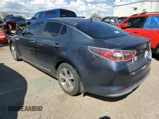 2014 Kia Optima Hybrid LX with VIN KNAGM4AD7E5071358, listed as a Copart auction lot 71671524 with 177,841 mi miles and Clean Title. Bid and sale history available at carsss.com. Image 2.