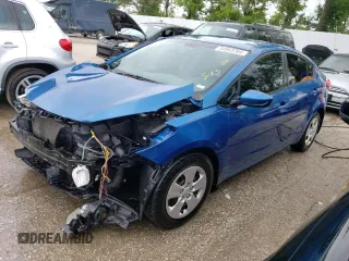 2014 Kia Forte LX with VIN KNAFK4A62E5072887, listed as a Copart auction lot 54943764 with 0 mi miles and Salvage Title. Bid and sale history available at carsss.com. Image 1.