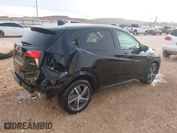 2022 Honda HR-V EX with VIN 3CZRU6H52NM755762, listed as a IAAI auction lot 41004335 with 38,834 mi miles. Bid and sale history available at carsss.com. Image 4.