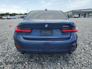 2022 BMW 3 Series 330i with VIN 3MW5R1J08N8C24403, listed as a Copart auction lot 59592785 with 32,166 mi miles and Salvage title. Bid and sale history available at DreamBid. Image 6.
