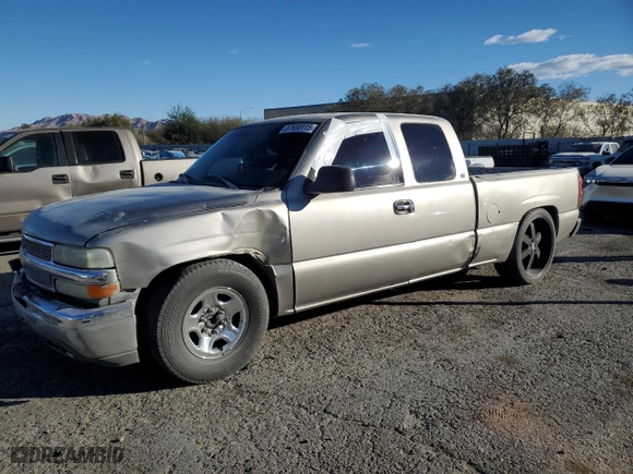 1999 Chevrolet Silverado 1500 LS with VIN 1GCEC19T4XZ116355, listed as a Copart auction lot 87650115 with 0 mi miles and Salvage Title. Bid and sale history available at carsss.com. Image 1.