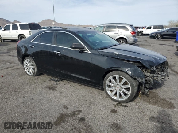 2013 Cadillac ATS Luxury with VIN 1G6AH5RX8D0171906, listed as a Copart auction lot 52077975 with 96,039 mi miles and Salvage Title. Bid and sale history available at DreamBid. Image 4.
