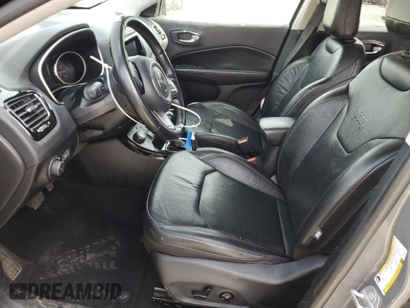 2021 Jeep Compass Limited with VIN 3C4NJDCB4MT603159, listed as a Copart auction lot 60807565 with 88,603 mi miles and Salvage title. Bid and sale history available at DreamBid. Image 7.