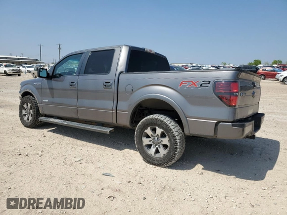 2012 Ford F-150 XL with VIN 1FTFW1CT6CFA18279, listed as a Copart auction lot 50126775 with 152,437 mi miles and Salvage Title. Bid and sale history available at carsss.com. Image 2.