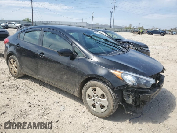 2014 Kia Forte LX with VIN KNAFK4A62E5194259, listed as a Copart auction lot 53288195 with 175,268 mi miles and Salvage Title. Bid and sale history available at carsss.com. Image 4.