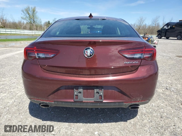 2019 Buick Regal Preferred with VIN W04GL6SX6K1078678, listed as a Copart auction lot 54528055 with 74,329 mi miles and Salvage title. Bid and sale history available at DreamBid. Image 6.