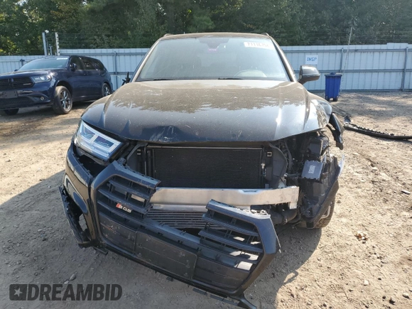 2020 Audi SQ5 Premium Plus with VIN WA1B4AFY4L2056932, listed as a Copart auction lot 71116794 with 55,244 mi miles and Salvage Title. Bid and sale history available at DreamBid. Image 5.