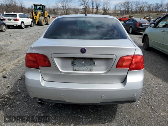 2007 Saab 9-5 Aero with VIN YS3EH49G873518557, listed as a Copart auction lot 52631455 with 163,193 mi miles and Salvage Title. Bid and sale history available at carsss.com. Image 6.
