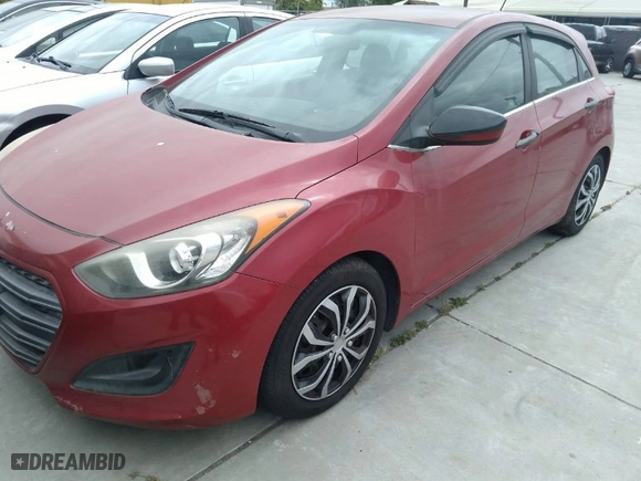 2016 Hyundai Elantra GT with VIN KMHD35LH4GU252193, listed as a IAAI auction lot 42071921 with 143,268 mi miles. Bid and sale history available at carsss.com. Image 2.