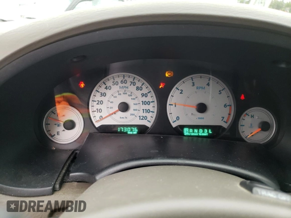2006 Chrysler Town & Country LWB Touring with VIN 2A4GP54L16R719858, listed as a Copart auction lot 69036534 with 173,076 mi miles and Salvage Title. Bid and sale history available at carsss.com. Image 9.