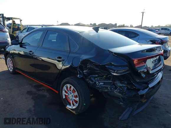 2023 Kia Forte LXS with VIN 3KPF24AD7PE684267, listed as a IAAI auction lot 41469986 with 23,780 mi miles and . Bid and sale history available at carsss.com. Image 6.