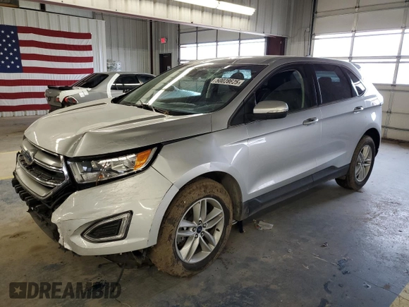 2018 Ford Edge SEL with VIN 2FMPK4J95JBC59642, listed as a Copart auction lot 50028625 with 58,472 mi miles and Salvage Title. Bid and sale history available at DreamBid. Image 1.