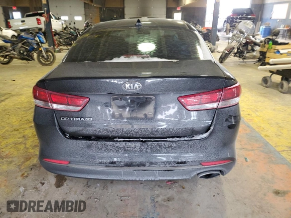 2018 Kia Optima LX с VIN 5XXGT4L36JG228068, выставлен на аукционе Copart как лот 45697925 с пробегом 63 260 миль миль и На запчасти • Non repairable. История ставок и продаж доступна на DreamBid. Изображение 6.