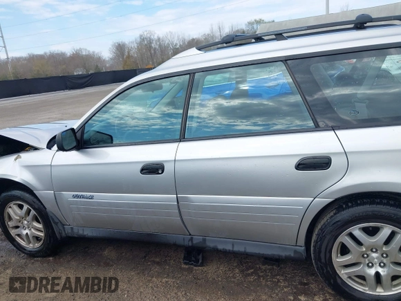 2004 Subaru Legacy Outback with VIN 4S3BH675846625500, listed as a IAAI auction lot 41892998 with 152,566 mi miles and . Bid and sale history available at DreamBid. Image 14.
