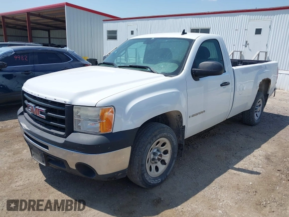 2009 GMC Sierra 1500 Work Truck z VIN 1GTEC14X19Z107738, wystawiony jako IAAI lot #42221514 z przebiegiem 144 789 mil mil oraz . Historia ofert i sprzedaży dostępna na DreamBid. Obrazek 2.