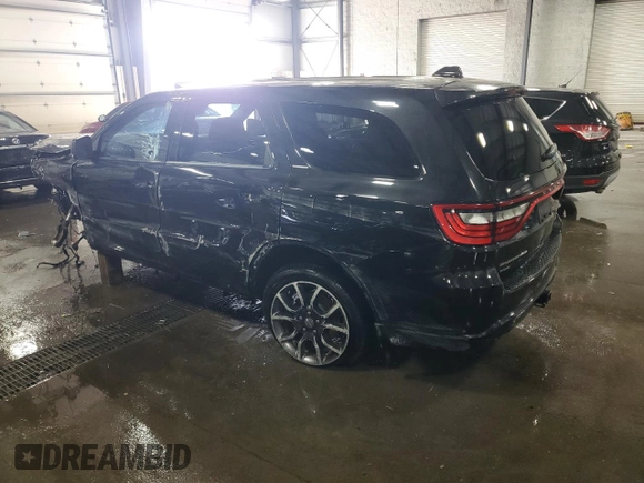 2015 Dodge Durango R/T with VIN 1C4SDJCT7FC843533, listed as a Copart auction lot 50249575 with 102,733 mi miles and Salvage Title. Bid and sale history available at carsss.com. Image 2.