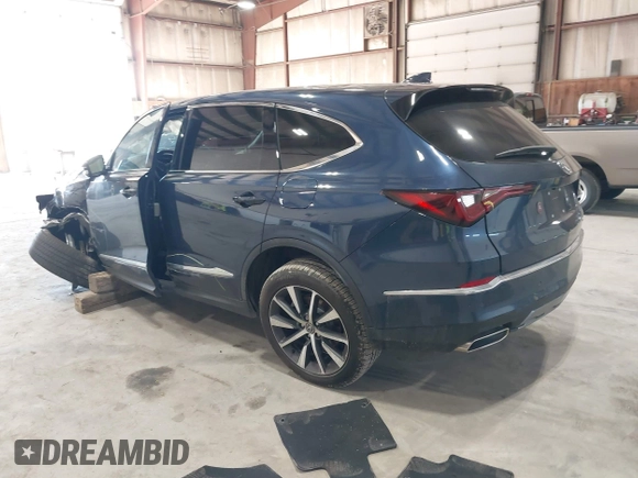 2025 Acura MDX Technology с VIN 5J8YE1H48SL009162, выставлен на аукционе IAAI как лот 41711860 с пробегом 9 265 миль миль и . История ставок и продаж доступна на DreamBid. Изображение 3.