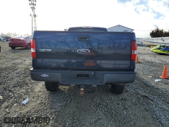 2005 Ford F-150 XL with VIN 1FTRF14W55NC03700, listed as a Copart auction lot 46025055 with 58,954 mi miles and Salvage Title. Bid and sale history available at carsss.com. Image 6.