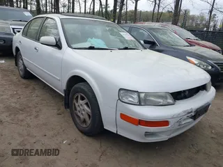 1997 Nissan Maxima GXE z VIN JN1CA21D0VT832051, wystawiony jako IAAI lot #41915235 z przebiegiem 58 618 mil mil oraz . Historia ofert i sprzedaży dostępna na DreamBid. Obrazek 1.