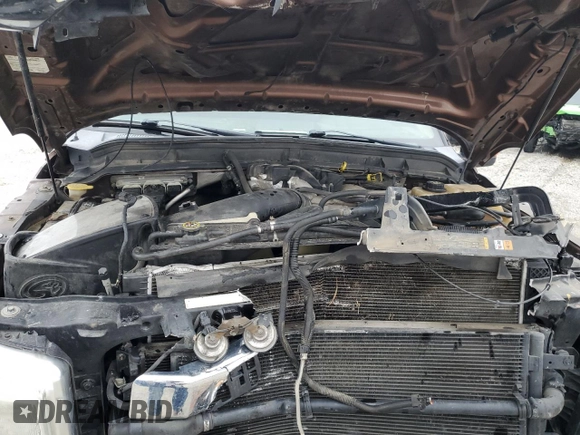 2011 Ford F-350 XL with VIN 1FT8W3BT8BEA46045, listed as a Copart auction lot 85193514 with 220,843 mi miles and Salvage Title. Bid and sale history available at DreamBid. Image 12.