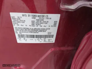2013 Ford Edge SEL with VIN 2FMDK4JC7DBC80818, listed as a IAAI auction lot 41674183 with 198,407 mi miles. Bid and sale history available at carsss.com. Image 9.