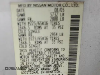 2006 Nissan Quest S Special Edition with VIN 5N1BV28U16N105134, listed as a Copart auction lot 42215545 with Not Provided miles and Clean Title. Bid and sale history available at carsss.com. Image 13.