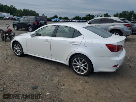 2012 Lexus IS 350 with VIN JTHCE5C20C5002247, listed as a Copart auction lot 65723745 with 211,445 mi miles and Clean title. Bid and sale history available at DreamBid. Image 2.