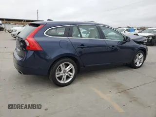 2015 Volvo V60 T5 Drive-E Premier Plus with VIN YV140MECXF1213854, listed as a Copart auction lot 41046234 with 0 mi miles. Bid and sale history available at carsss.com. Image 3.