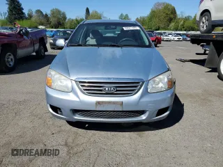 2008 Kia Spectra EX z VIN KNAFE122X85556621, wystawiony jako Copart lot #53577495 z przebiegiem 164 725 mil mil oraz Szkoda całkowita • Salvage title. Historia ofert i sprzedaży dostępna na DreamBid. Obrazek 5.