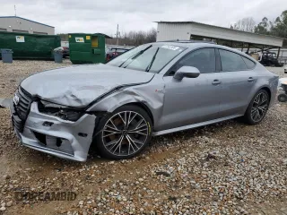 2017 Audi A7 Premium Plus with VIN WAUW2AFC3HN080949, listed as a Copart auction lot 37502504 with 76,478 mi miles. Bid and sale history available at carsss.com. Image 1.