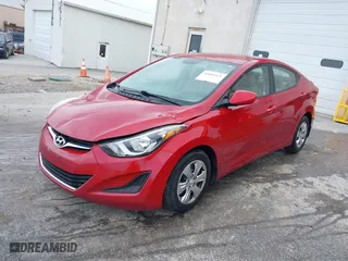 2016 Hyundai Elantra SE with VIN KMHDH4AEXGU650223, listed as a IAAI auction lot 41889561 with 107,533 mi miles. Bid and sale history available at carsss.com. Image 18.