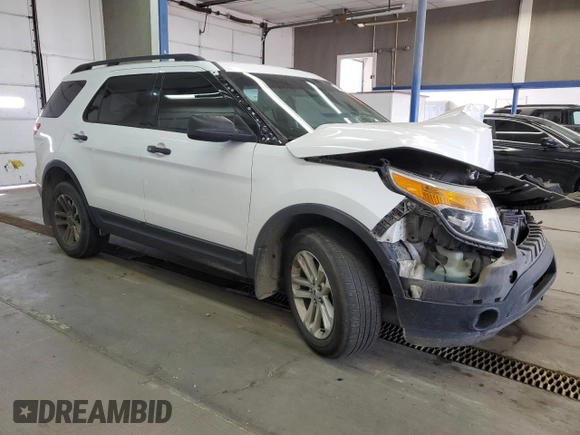 2015 Ford Explorer with VIN 1FM5K8B82FGC17921, listed as a Copart auction lot 54336135 with 166,381 mi miles and Salvage title. Bid and sale history available at DreamBid. Image 4.