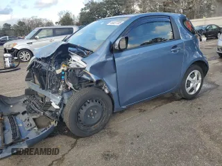 2012 Scion iQ with VIN JTNJJXB00CJ020976, listed as a Copart auction lot 44407705 with 0 mi miles and Non Repairable. Bid and sale history available at carsss.com. Image 1.