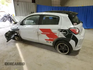 2023 Mitsubishi Mirage Black Edition with VIN ML32AWHJ6PH005269, listed as a Copart auction lot 53878975 with Not provided miles and Salvage title. Bid and sale history available at DreamBid. Image 2.