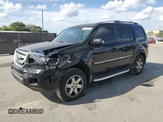 2009 Honda Pilot Touring z VIN 5FNYF38899B006259, wystawiony jako Copart lot #50713815 z przebiegiem 177 180 mil mil oraz Szkoda całkowita • Salvage title. Historia ofert i sprzedaży dostępna na DreamBid. Obrazek 1.