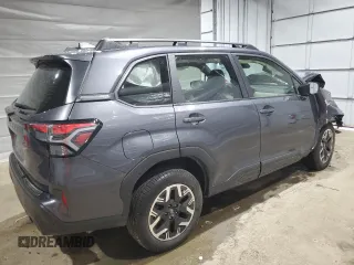 2025 Subaru Forester with VIN JF2SLDAC2SH447600, listed as a Copart auction lot 53180575 with 8,623 mi miles and Salvage title. Bid and sale history available at DreamBid. Image 3.