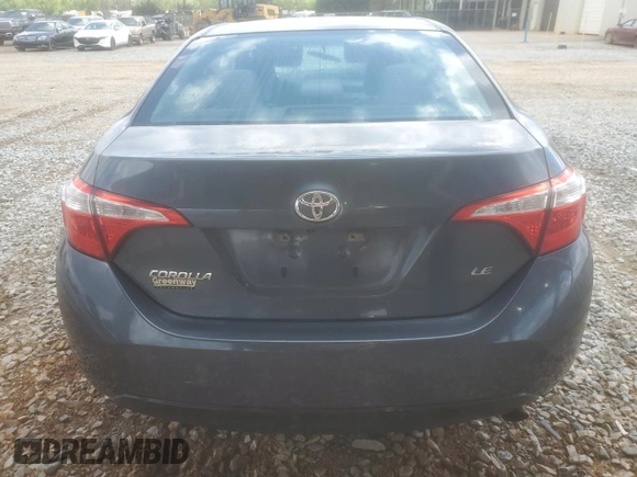 2016 Toyota Corolla L with VIN 5YFBURHE6GP413039, listed as a Copart auction lot 52572215 with 124,004 mi miles and Salvage title. Bid and sale history available at DreamBid. Image 6.