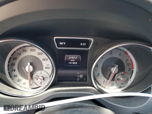 2014 Mercedes-Benz CLA 250 with VIN WDDSJ4EB3EN107292, listed as a Copart auction lot 55824935 with 141,865 mi miles and Salvage title. Bid and sale history available at DreamBid. Image 9.