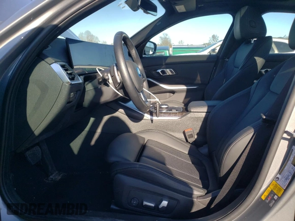 2023 BMW 3 Series 330e xDrive with VIN 3MW39FS0XP8C81322, listed as a Copart auction lot 47655915 with 12,650 mi miles and Salvage Title. Bid and sale history available at carsss.com. Image 7.